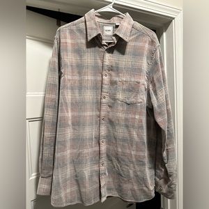 ROWM Men’s Button Down Long Sleeve Shirt